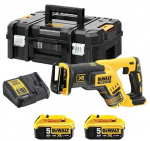 Dewalt lineaarsaag 18V Li-lon 2x5,0Ah (DCS367P2)
