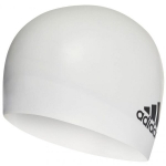Ujumism&uuml;ts Adidas silicone cap white FJ4965, valge