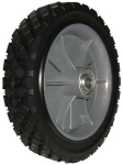 Universaalne plastikust ratas kummiga 175 mm