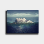 Reproduktsioon Naise n&auml;gu vee kohal