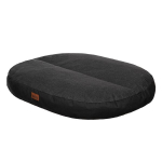 Hobbydog madrats Oval Black Ekolen XXL, 130x100 cm