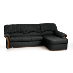 Nurgadiivanvoodi Sofia, vasak nurk, kaetud kangaga, jalad - p&auml;hkel, Nurgadiivanvoodi Sofia, vasak nurk, kaetud kangaga, must Inari 100, jalad - p&auml;hkel