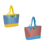 Termokott Beach Tote, v&auml;rvivalik - punane-sinine/sinine-kollane