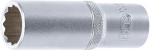 Pistikupesa, 12-punktiline, s&uuml;gav | 12,5 mm (1/2 ") ajam | 18 mm BGS Technic-10685