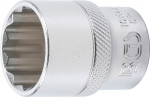 Pistikupesa, 12-punktiline | 12,5 mm (1/2 ") ajam | 22 mm BGS Technic-10642