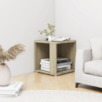vidaXL lisalaud, Sonoma tamm, 33 x 33 x 34,5 cm, puitlaastplaat