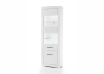 Vitriinkapp Imv Bianco, 66x35xH198 cm, valge l&auml;ige