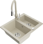 Graniidist k&ouml;&ouml;givalamu Mexen Carlos koos segisti ja sifooniga, Beige