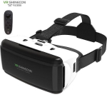 (Musta juhitav) VR Shinecon Box G06 VR -klaas 3D -klaasi virtuaalne klaasi VR kangakast Google