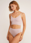 &Otilde;mblusteta topp tekstuurse palmikmustriga CAMI TOP GRAIN Giulia, v&auml;rv burnished lilac