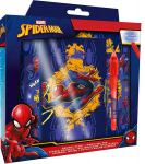 SPIDER-MAN kirjatarvete komplekt p&auml;eviku ja maagilise pliiatsiga