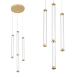 Rippvalgust Toolight Led G024-4Cpr Gold 133,5X25,5X41,5Cm