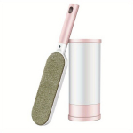 Kaasaskantav Lint Roller Lemmiklooma Karvade Eemaldamiseks , Rožinė