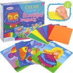 Loov kleebis vaht mosaiik Genius Baby Owl Flower