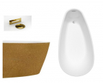 Vann Besco Goya A-line Glam 170 Gold, kuldne sifoonikate