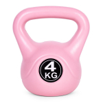 Kettlebell veekeetja 4 kg treeninguks hantli palli Kettlebell koormus kaal fitness roosa ModernHome