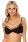 Vivisence 3224 must 70D ujumistrikoo polsterdatud rinnahoidja, 70D
