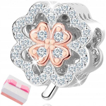 H&otilde;bedane amulett Ristik Beads Helmed Charms H&otilde;be Originaal