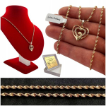 Kuldne kett medaljoniga, p&uuml;ha armulaua m&auml;lestus + graveering + kingitused