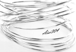 Roostevaba pehme traat Aisi304 modelleerimise fi 0,8 mm 10 m