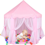 Retoo telk loss lastele printsessi palee aeda koju 135x135 cm