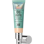 IT Cosmetics CC Kreem Natural Matte SPF 40, K&otilde;rge Katvuse ja S&auml;ra Kontroll, Kombineeritud ja Rasusele Nahale