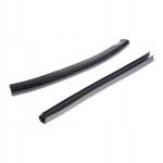2 tk Kummist kaitse riba rula Longboard Nina ja saba must