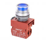 Valgustusega nupp C2pif-bl 24v Led sinine (1no; fi 22mm)