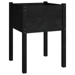 aia taimekast，&otilde;iepott，lillepott, must, 50x50x70 cm, must, toekas m&auml;nnipuit CFE14382