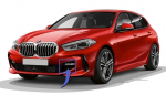 BMW esipaneel avatud grilliga &otilde;hu sisselaskeava vasakule 51118075333 GENUINE