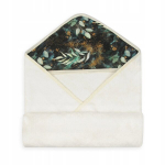 Beebir&auml;tik kapuutsiga BabyMatex, 100x100 cm, valge