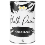 Creative Deco kriidiv&auml;rv m&ouml;&ouml;blile ilma lihvimiseta &ndash; Chalk Paint on&uuml;ksmust | 1L | Matt, pestav | V&auml;rv puidule | M&ouml;&ouml;bli taastamiseks, puidu v&auml;rvimiseks, dekoreerimiseks