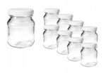 8x Purk 85ml kaanega mee, hoidiste, v&uuml;rtside jaoks 3519