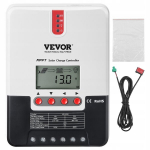Vevor P&auml;ikese laadimise regulaator 20a 12/24v 210x150x60mm Abs Pc
