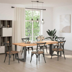 s&ouml;&ouml;gilaua jalad T-kujulised, 2 tk, antratsiit, 90x35x(72-73) cm CFE877507