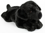 Labradori kaisukaru lamav must 40 cm pl&uuml;&uuml;sm&auml;nguasi pl&uuml;&uuml;sist labrador