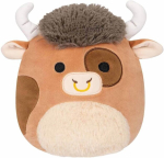 Squishmallows Sqcr02407 Shep the Brown Bull 30 cm ametlik Kelly Toys pehme &uuml;lipehme kaisukaru