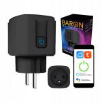 Nutikas Wifi pesa Tuya Wattmeter must Baron