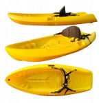 &Uuml;hekohaline peal istutav kajak lastele Scorpio Kid koos aeruga