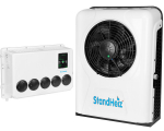 StandHeiz 24V 2000W Split-t&uuml;&uuml;pi seisukliimaseade (tagaseina paigaldusega) veoautodele, matkaautodele, kaubikutele, traktoritele, R134a