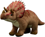 Lilizzhoumax dino kaisukaru triceratops dinosaurus pl&uuml;&uuml;sm&auml;nguasi kawaii pl&uuml;&uuml;sm&auml;nguasi realistlik m&auml;nguasi metsloomad lihav&otilde;tted suurep&auml;rane kingiidee lastele poistele t&uuml;drukutele 38 cm / 15 tolli