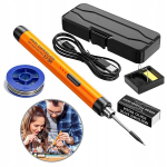 Kaasaskantav usb jootekolb 800mah 3w1 koos kampoli ja t&ouml;&ouml;riistakastiga