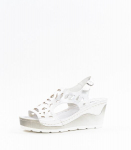 Naiste sandaalid 442757 01, h&otilde;bedane/valge