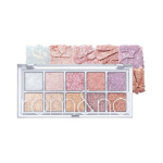 rom&nd Better Than Palette 00 Light & Glitter Garden 8g - 10 s&auml;deleva pastelse lauv&auml;rvi palett