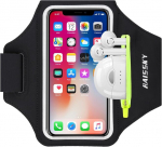 Spordi k&auml;epael airpods korpusega, mobiiltelefoni spordikott iphone 12 pro/11/11 pro/xr/xs/x/8 plus/7 plus/8/7/6s/6, huawei p20 pro/p30 pro/mate 20 xiaomi, lg