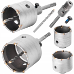 Jp T&ouml;&ouml;riistad betooni s&uuml;damikpuur sds+ plus karbikutele 65mm + 80mm