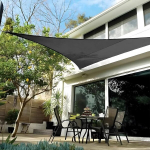 Markiis veekindel 3 x 3 x 3 m, markiis p&auml;ikesekaitse tuulekaitse veekindel uv-kaitse pes pol&uuml;ester terrassile r&otilde;dule aeda telkimiseks &ouml;&ouml;sid ja kinnitusn&ouml;&ouml;ridega