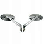 Kroomitud peeglid Honda Shadow Vt125 400 750 Dc Black Widow M10 (21227)