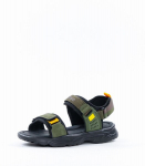 Poiste sandaalid 443712 01, roheline/must