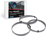 Smi Bi-metal M42 saelindi komplekt, 3 tk, m&otilde;&otilde;dud 1435 x 13 x 0,65 mm, 8/12 Tpi, nt G&uuml;de Mbs 125 V saelindile